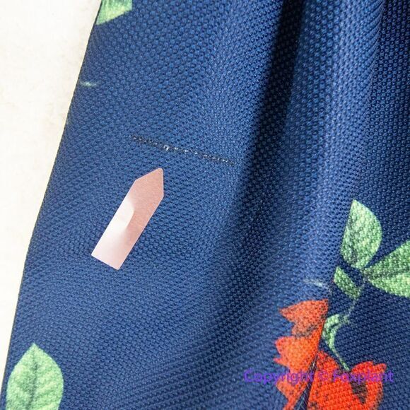 Vintage floral‎ print fit and flare skirt, size XS - Picture 10 of 15